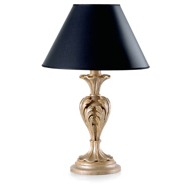 BASE LAMPADA 3 FOGLIE ACANTO - Art. 1040