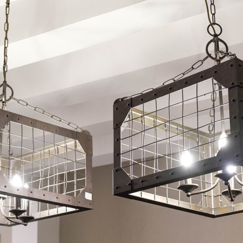 Lampadari in metallo